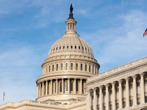 photo of the dome of the US Capitol